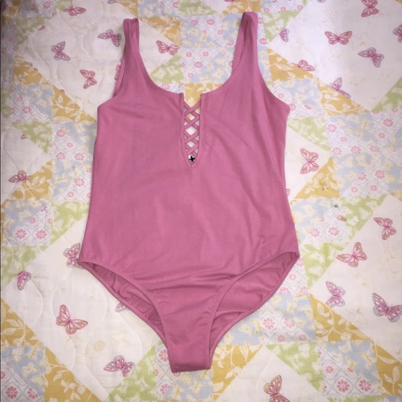 Pink body suit - Picture 1 of 2
